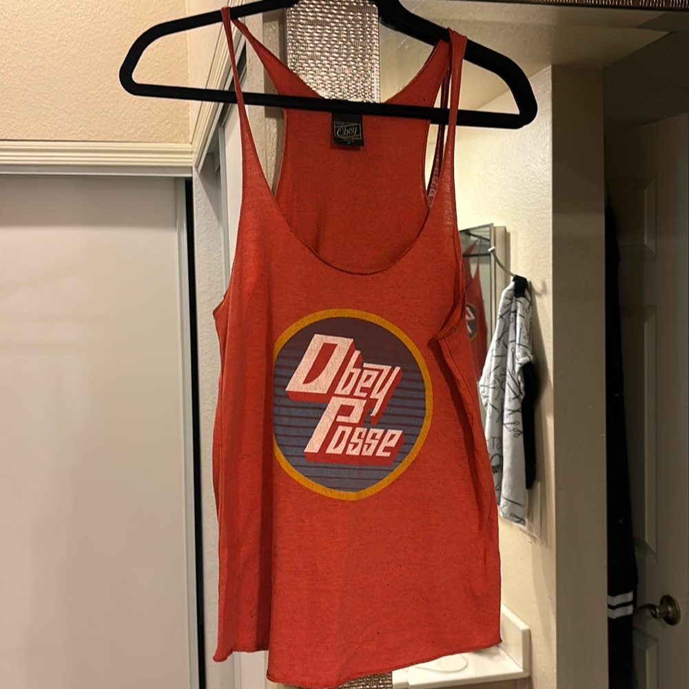 OBEY throwback tank